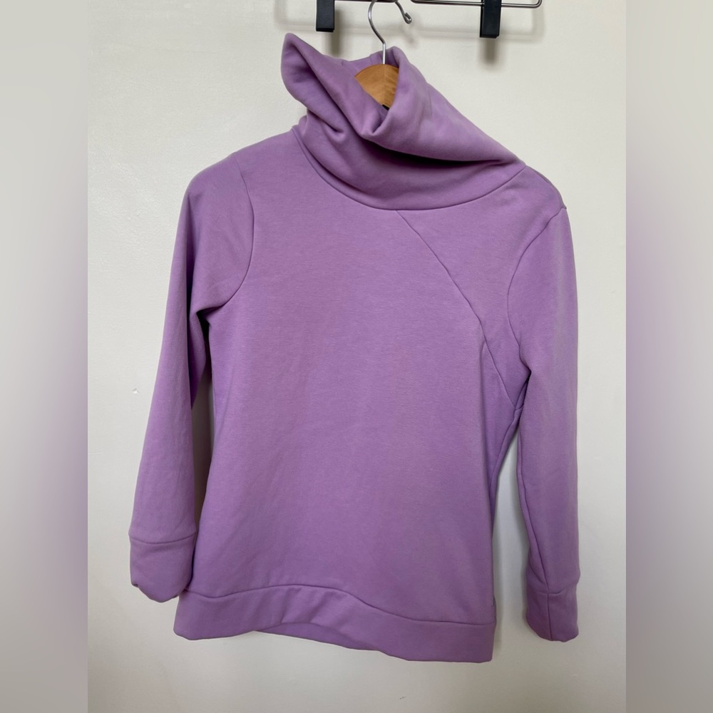 APANA COWL NECK SWEATSHIRT